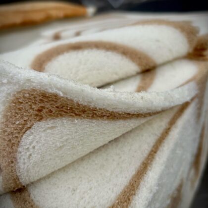 Pan de sandwich marmolado molde chico