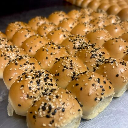 Pan para pebetes con sésamo x50 unidades