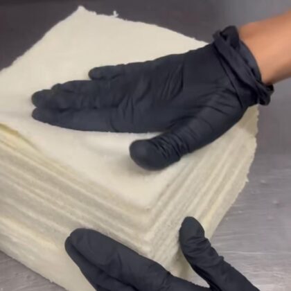 Pan de sandwich blanco molde grande